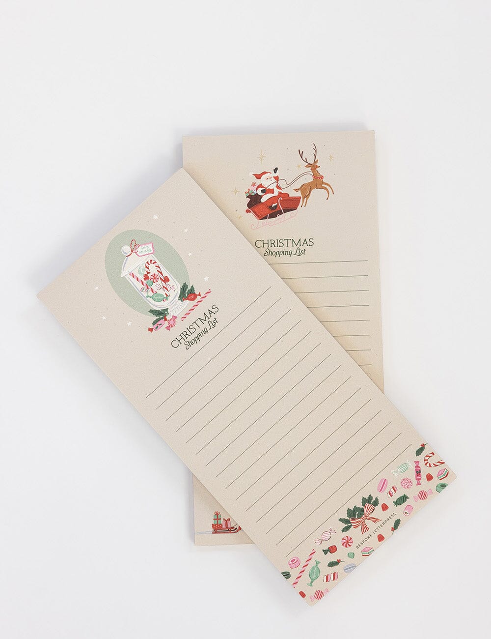 Christmas Treats Shopping List DL Notepad