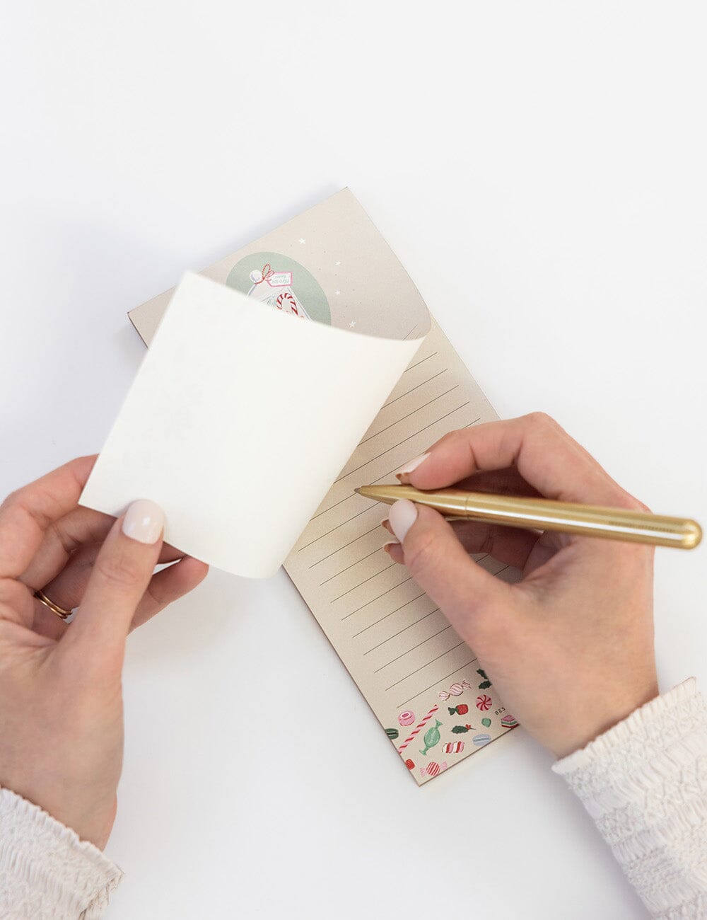 Christmas Treats Shopping List DL Notepad