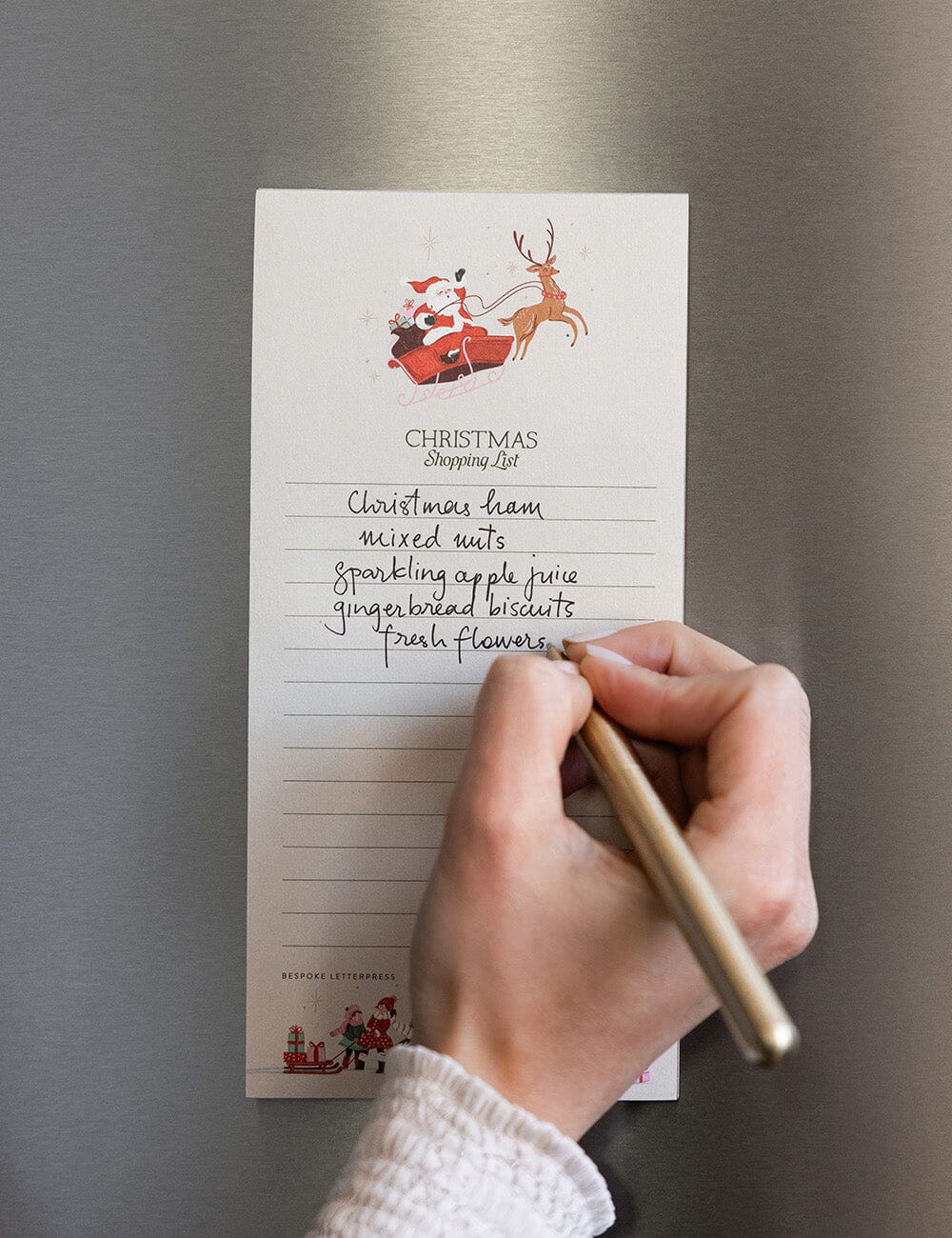 Christmas Shopping List DL Notepad