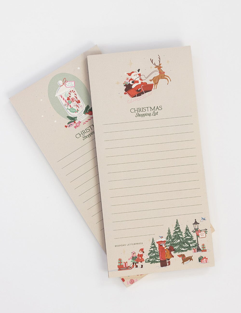 Christmas Shopping List DL Notepad