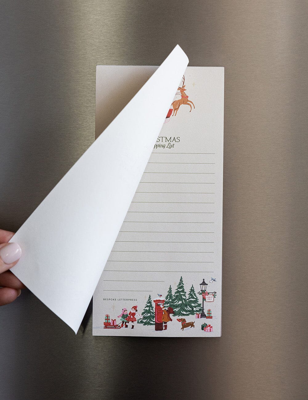 Christmas Shopping List DL Notepad