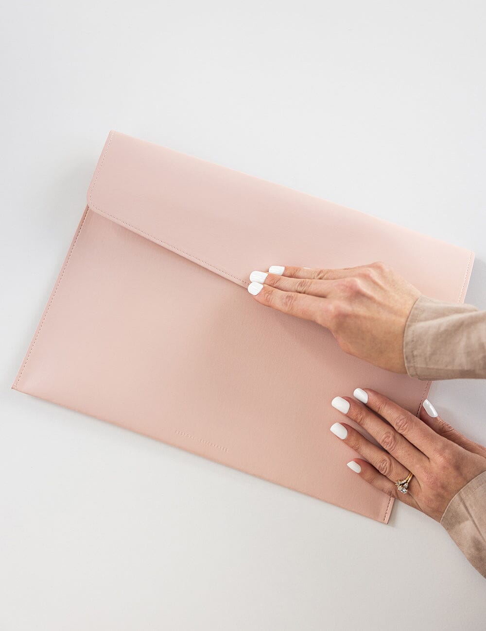 Document Wallet A4 - Pale Pink