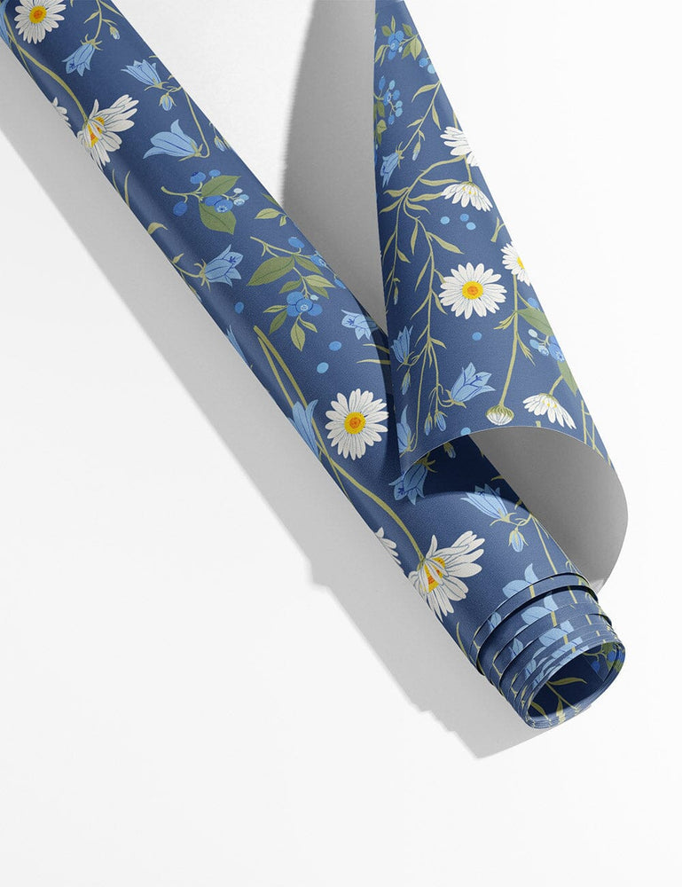 Gift Wrap Roll - Daisies Gift Wrapping Bespoke Letterpress 