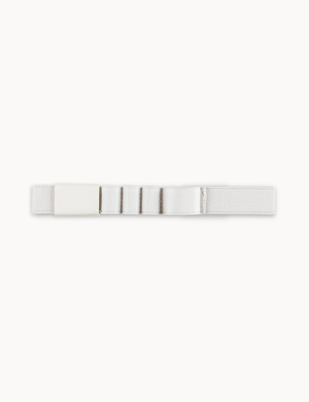 Elastic Book Strap - White