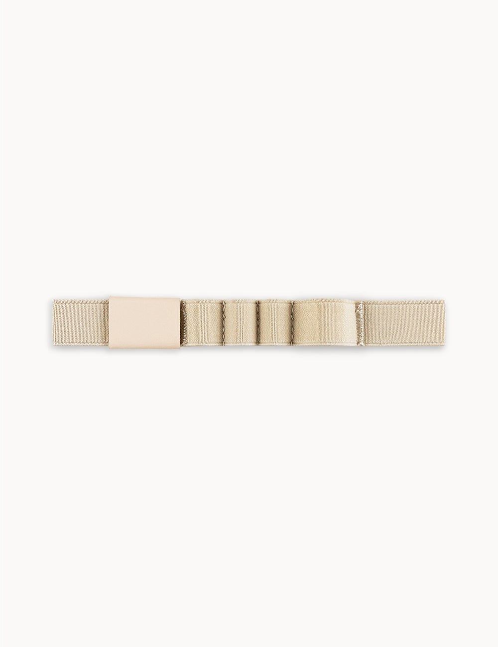 Elastic Book Strap - Ivory