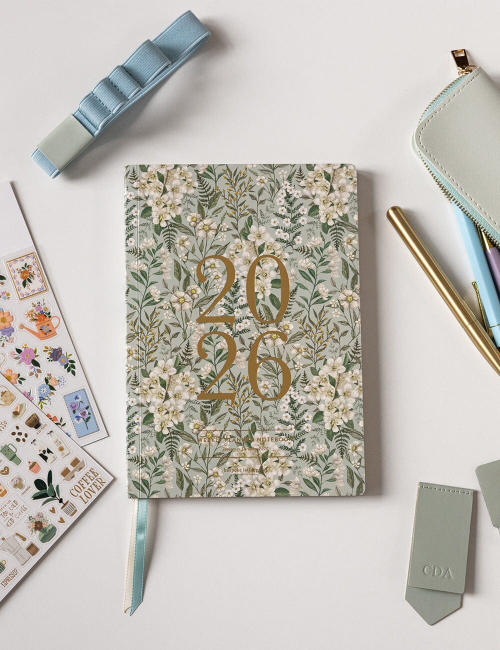 Elastic Book Strap - Dusk