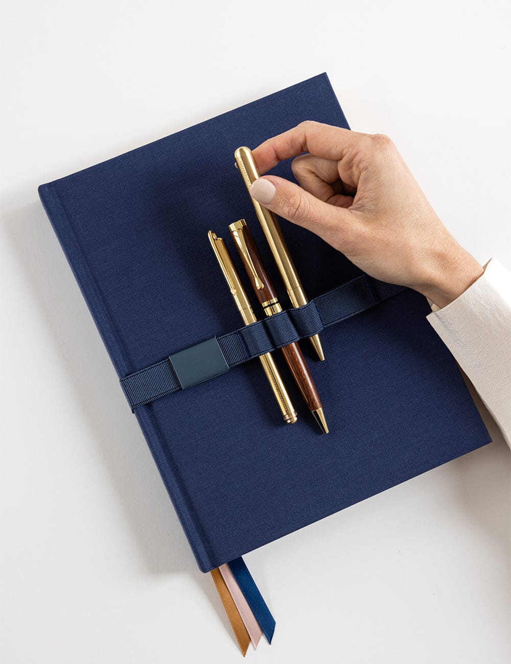 Elastic Book Strap - Royal Blue