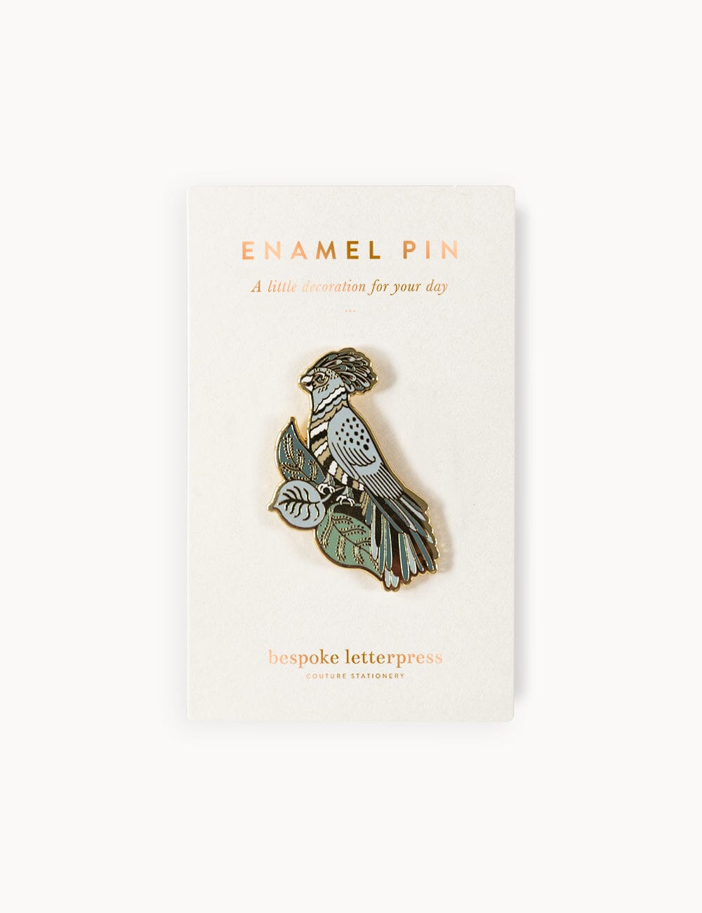 Tropical Bird Enamel Pin