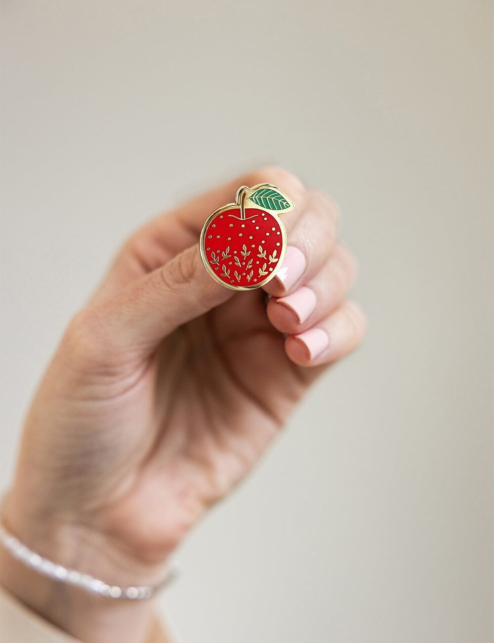 Apple Enamel Pin