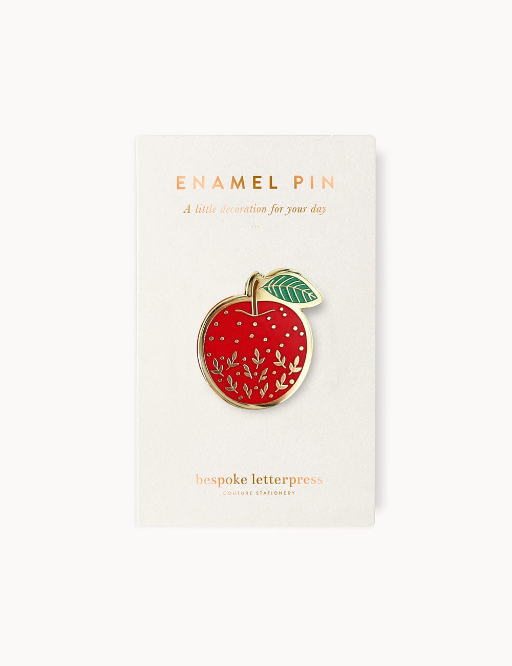 Apple Enamel Pin