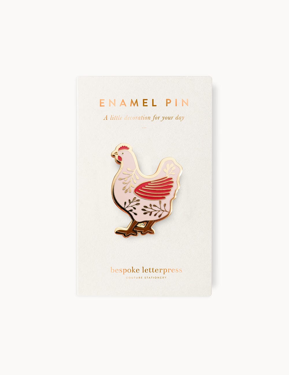 Chicken Enamel Pin