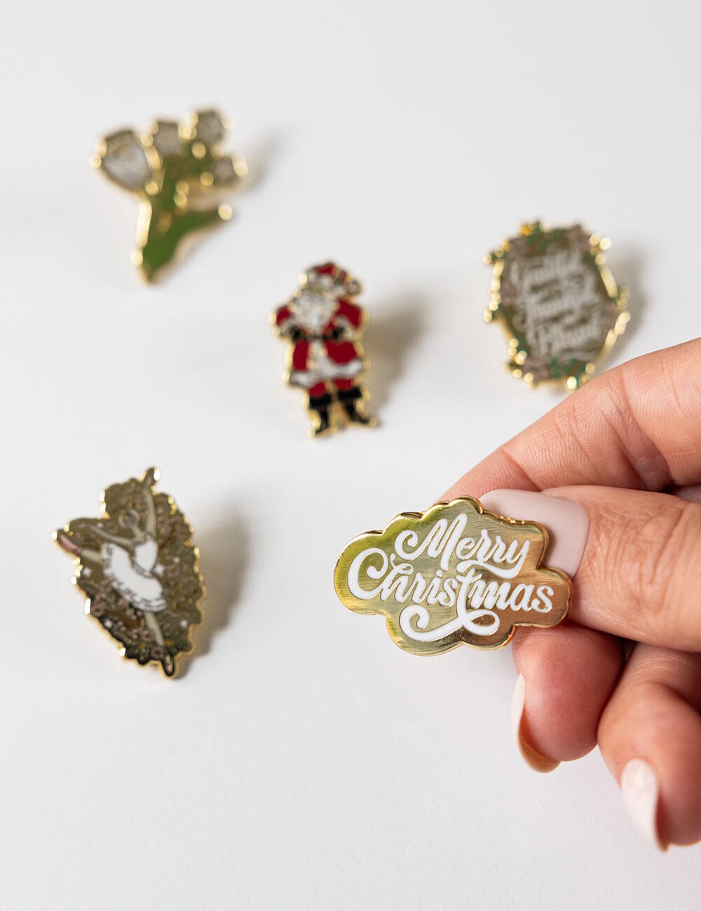 Merry Christmas Enamel Pin