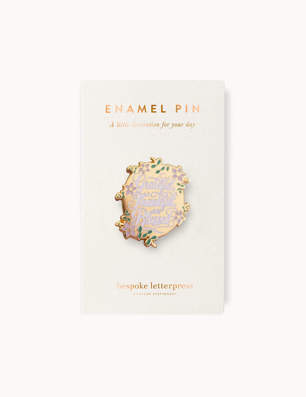 Grateful Enamel Pin