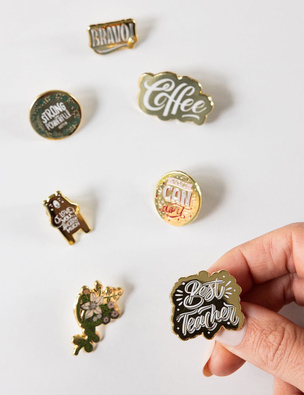 Best Teacher Enamel Pin