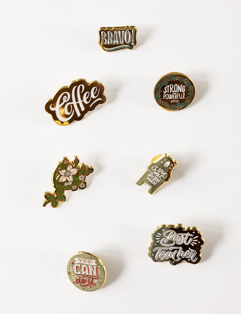 Dainty Flower Enamel Pin