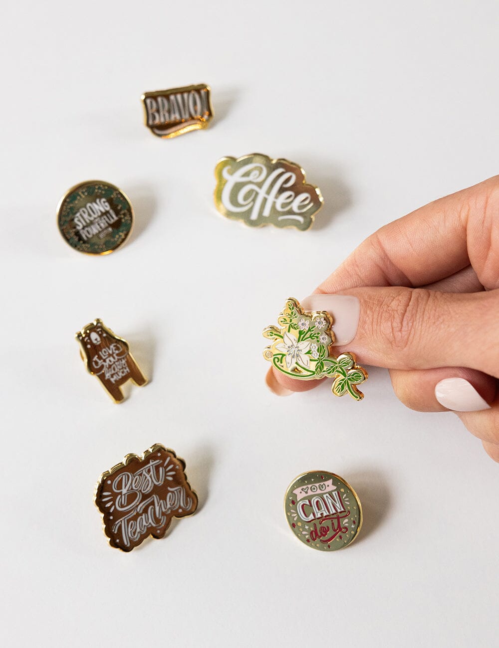 Dainty Flower Enamel Pin