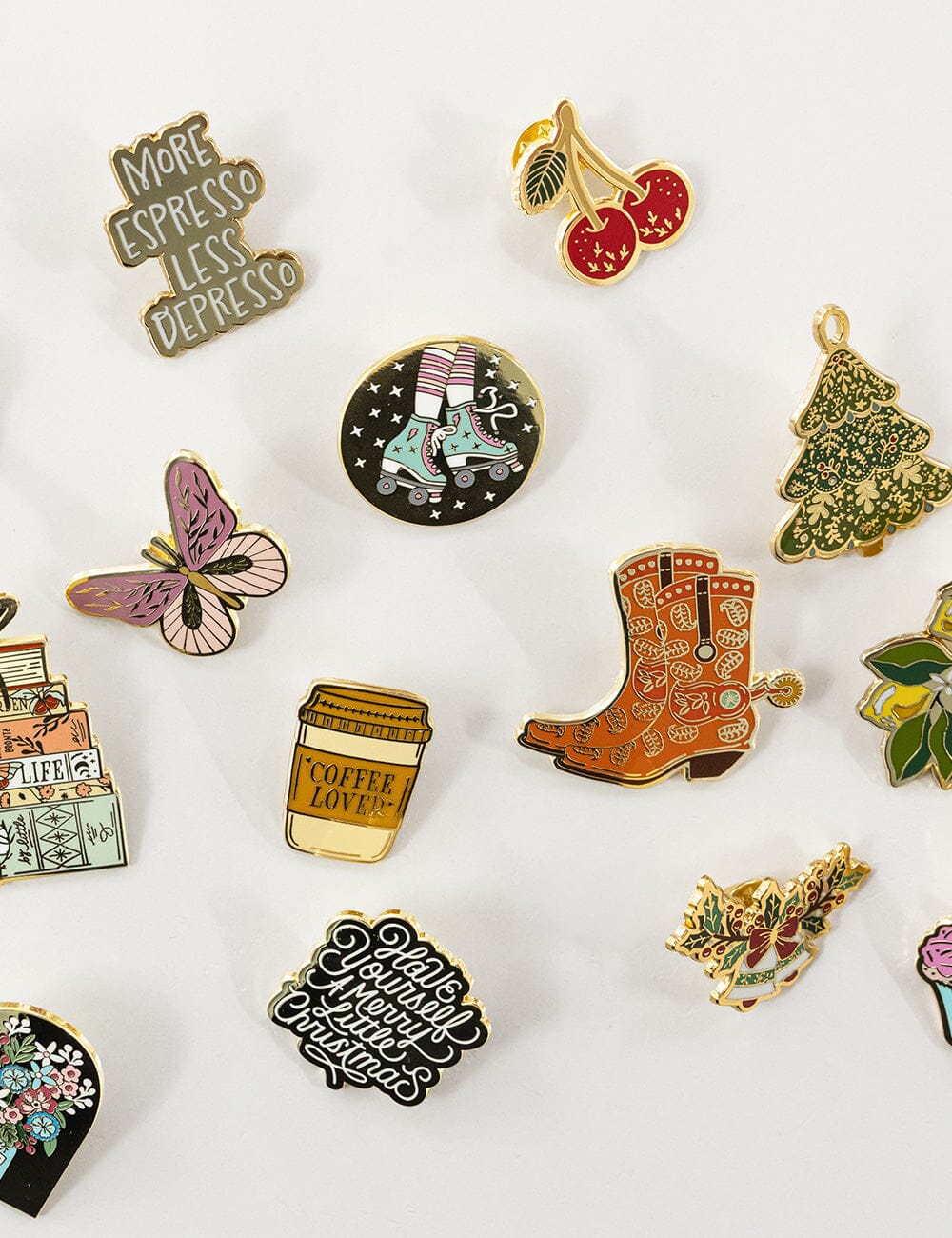 Cowgirl Boots Enamel Pin