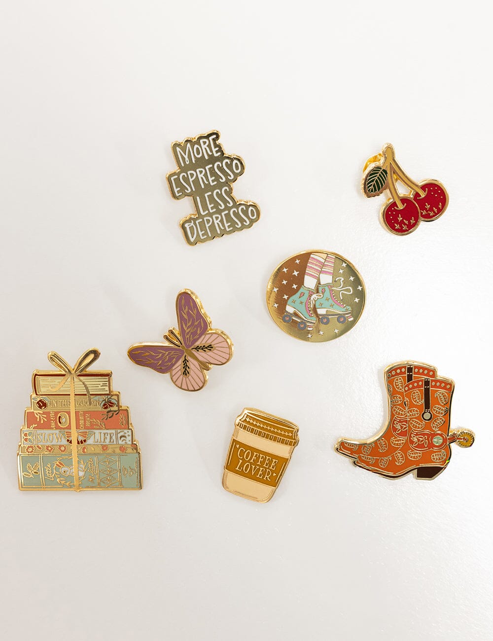 Cowgirl Boots Enamel Pin
