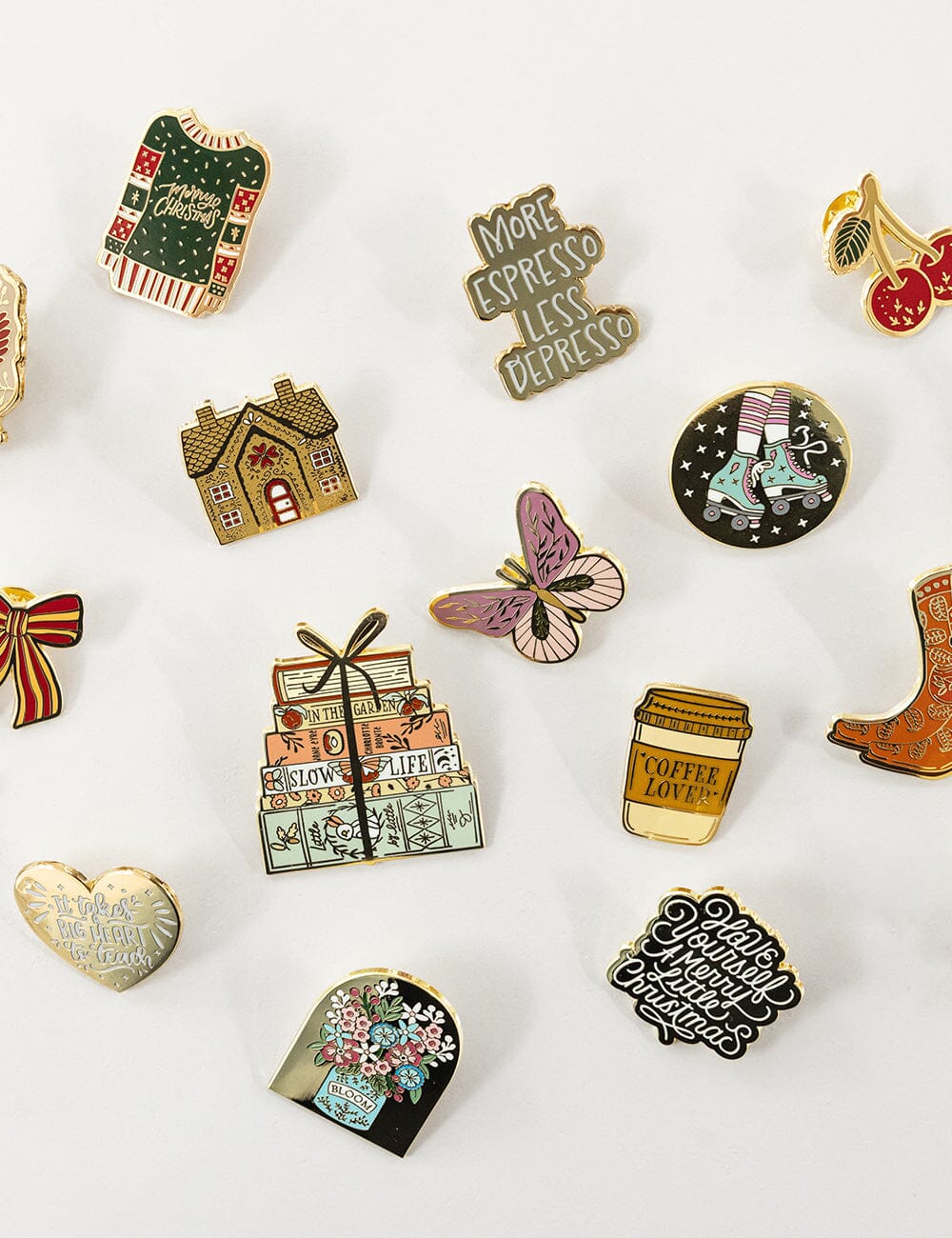 More Espresso Enamel Pin