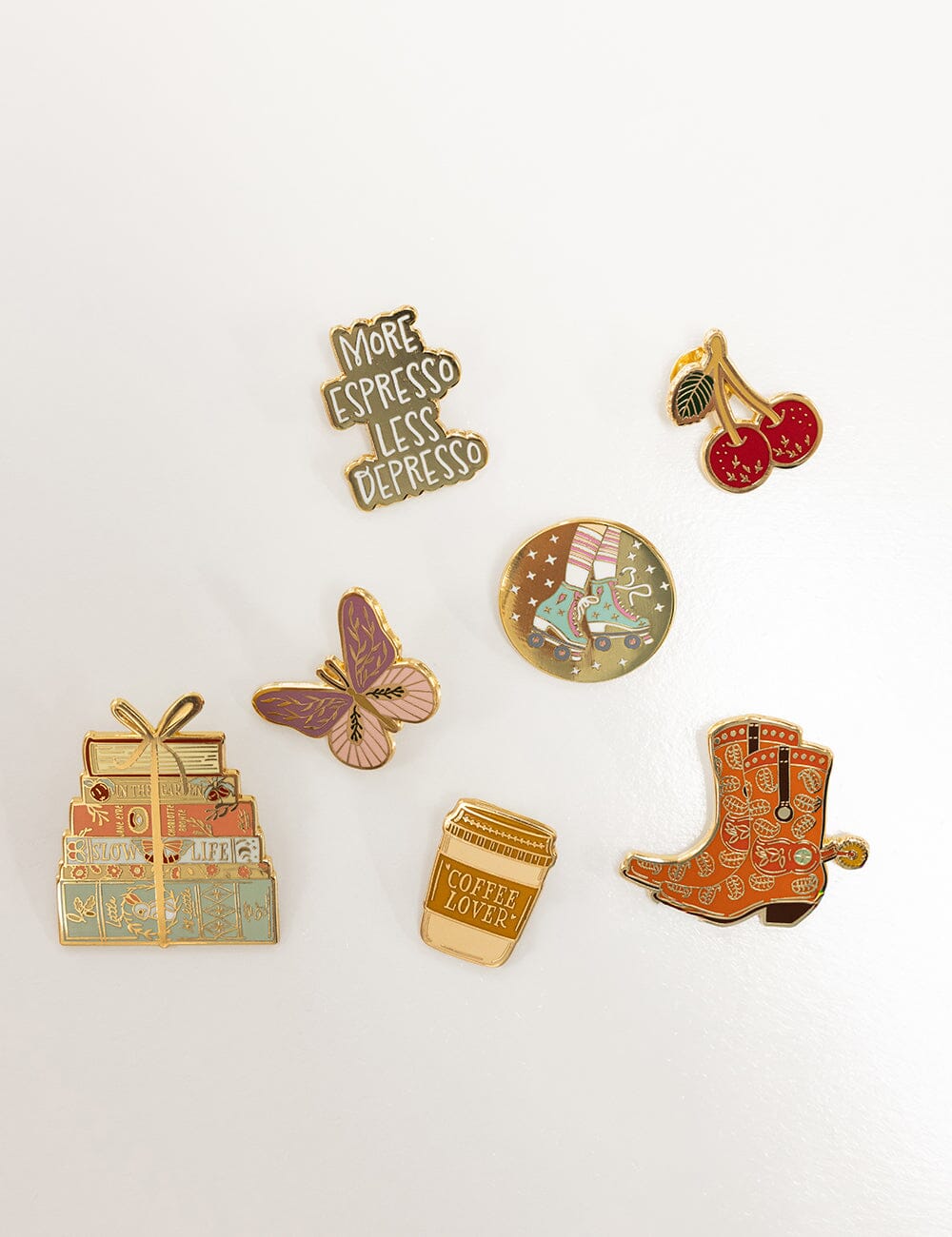 More Espresso Enamel Pin