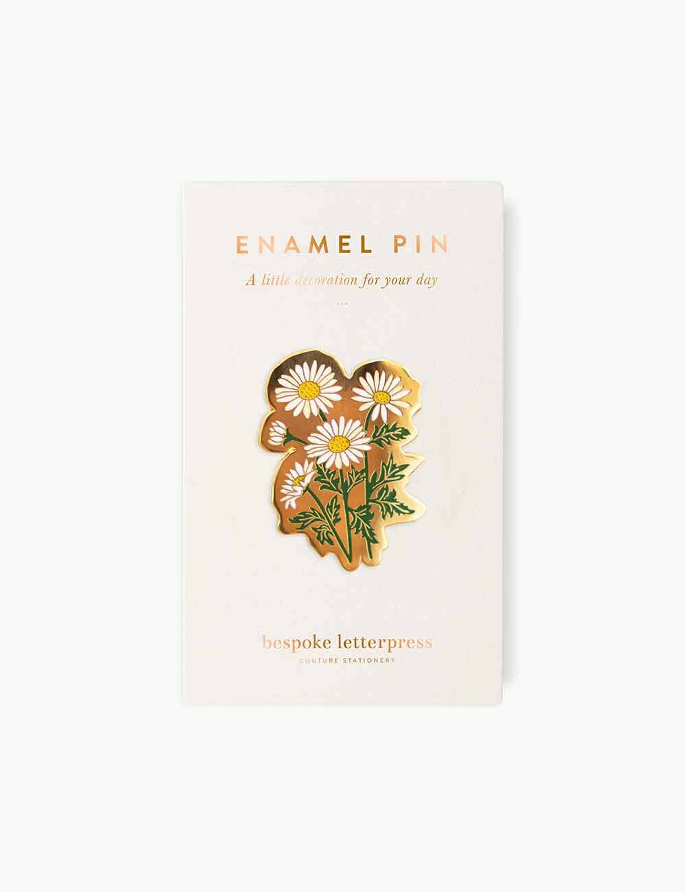 Daisy Enamel Pin