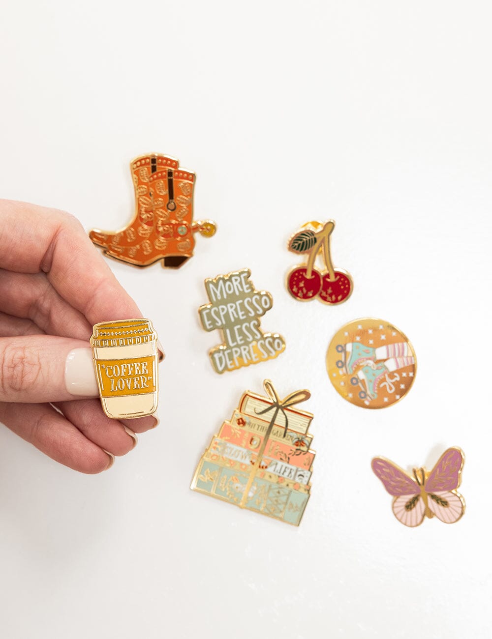 Coffee Cup Enamel Pin