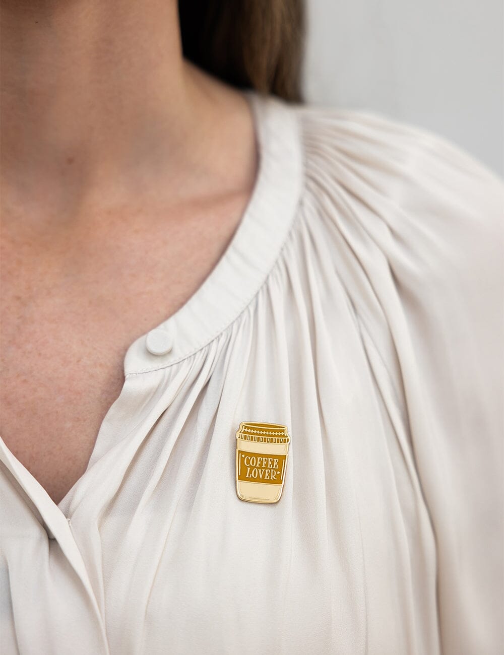 Coffee Cup Enamel Pin