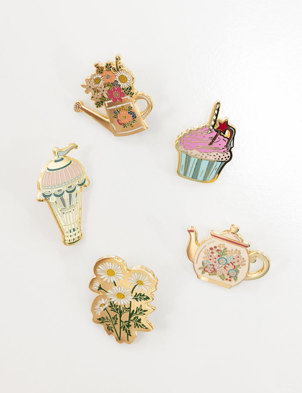 Watering Can Enamel Pin