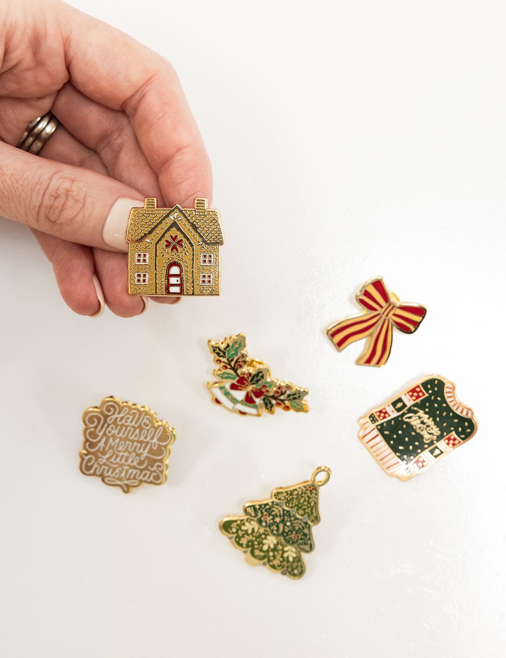 Gingerbread Enamel Pin