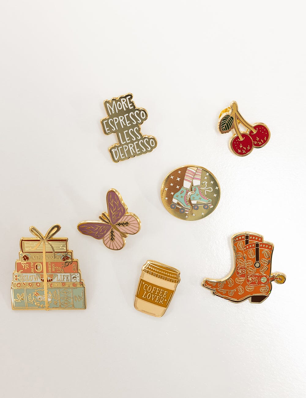 Roller Skates Enamel Pin