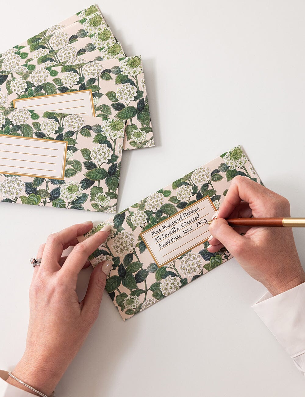 Hydrangea 10 Pack DL Envelopes