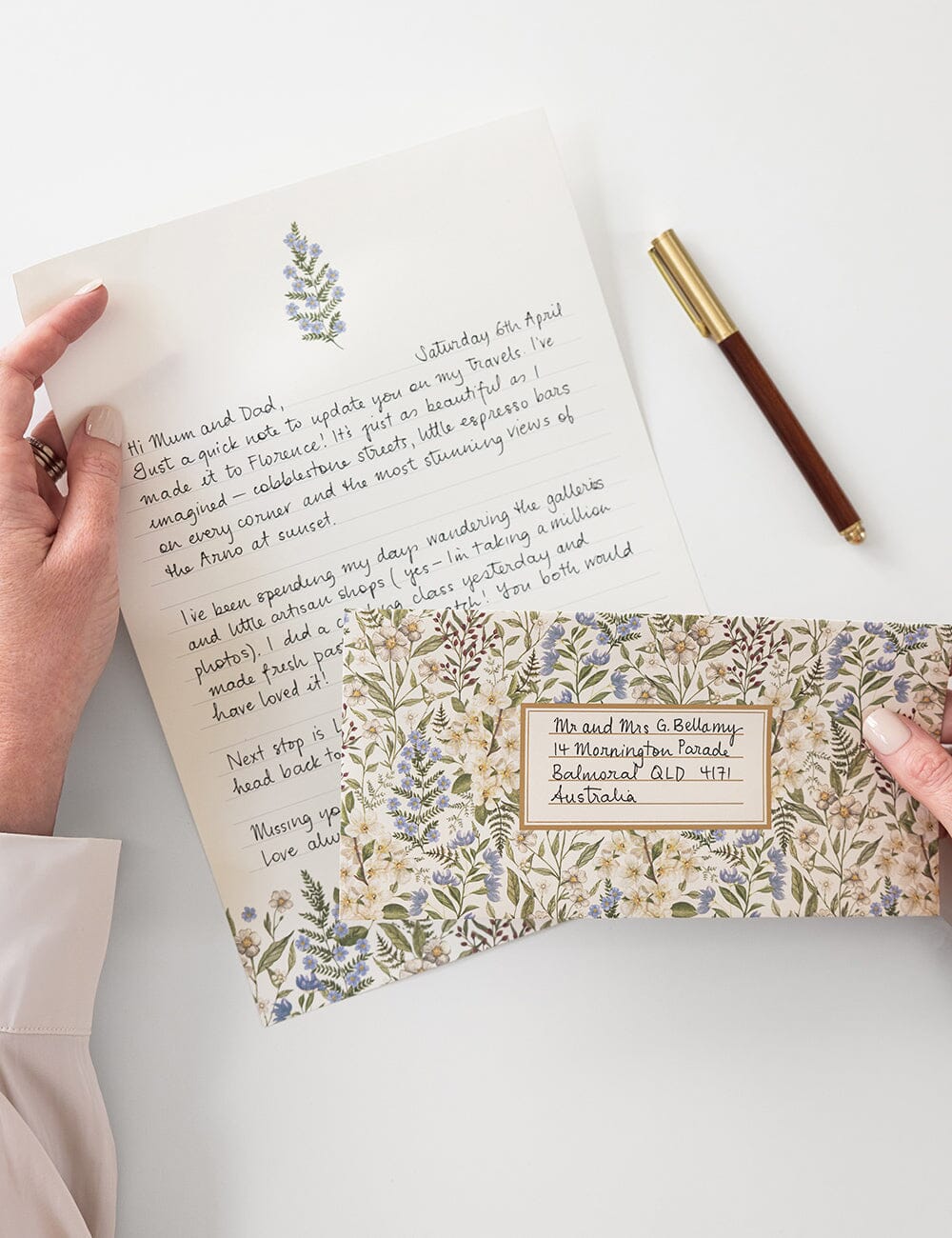 Forget Me Not 10 Pack DL Envelopes