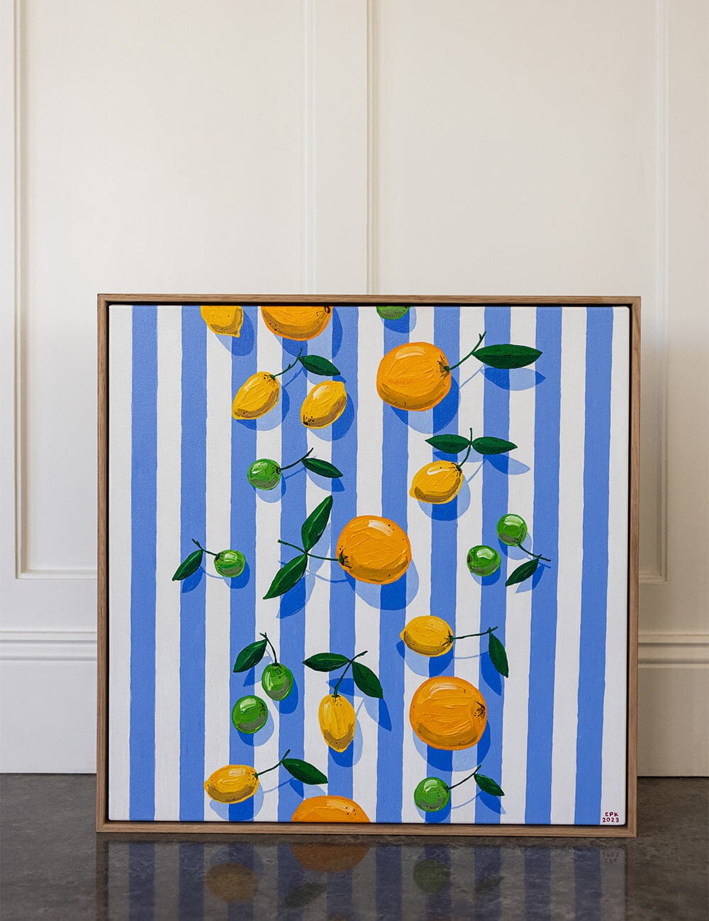 "Citrus" Original Eliza Koch Artwork artwork Bespoke Letterpress 