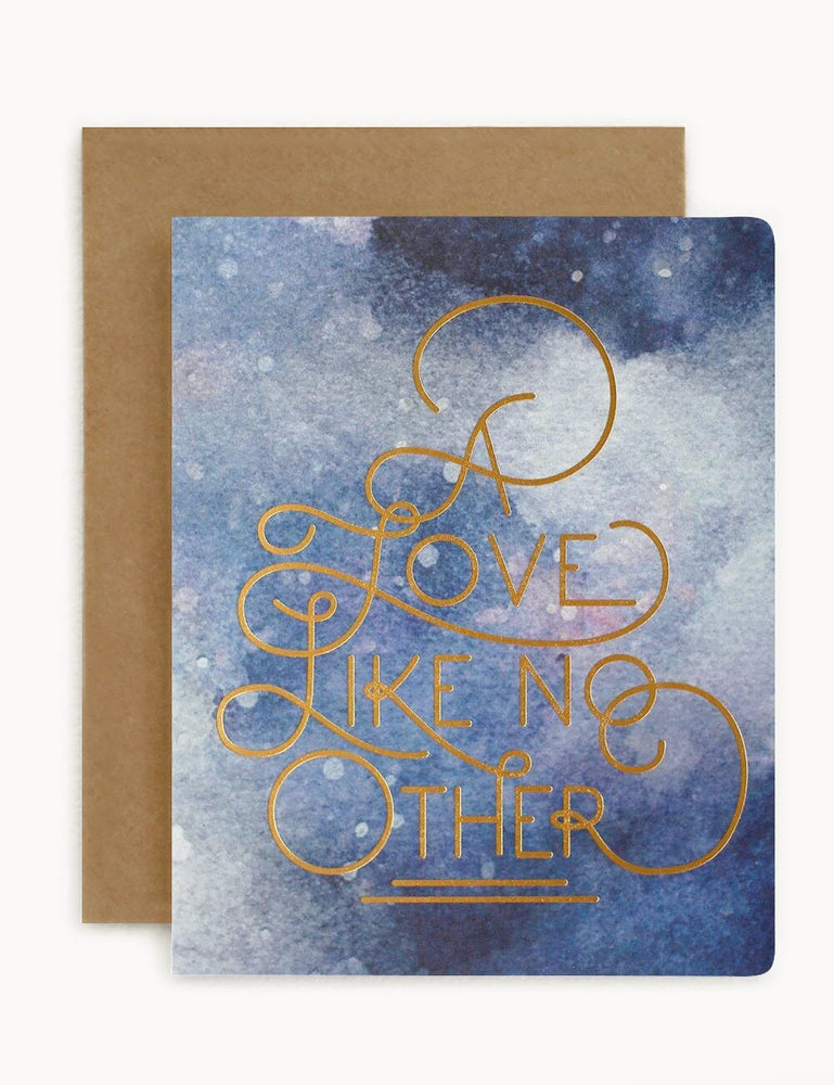 A Love Like No Other Greeting Card Greeting Cards Bespoke Letterpress 