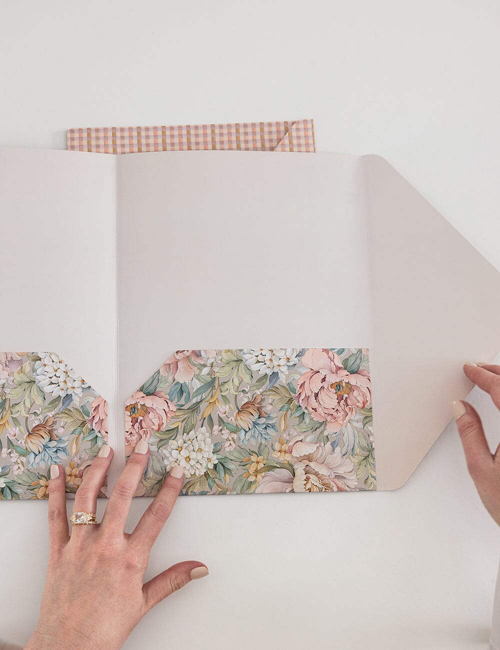Envelope Folder A4 2 pack - Regency Blooms & Primrose