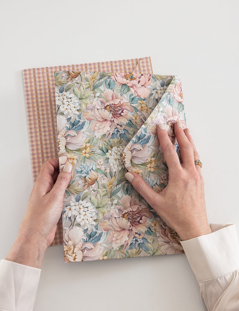 Envelope Folder A4 2 pack - Regency Blooms & Primrose