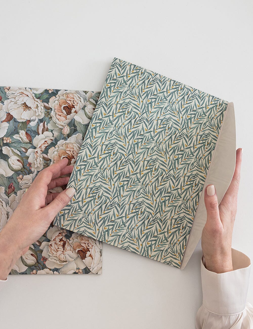 Envelope Folder A4 2 pack - Heritage Roses & Golden Wattle