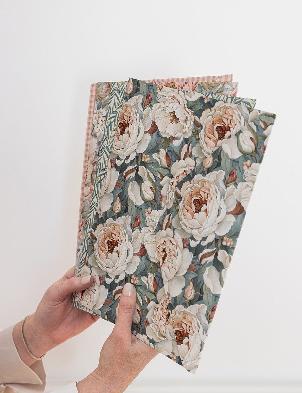 Envelope Folder A4 2 pack - Heritage Roses & Golden Wattle
