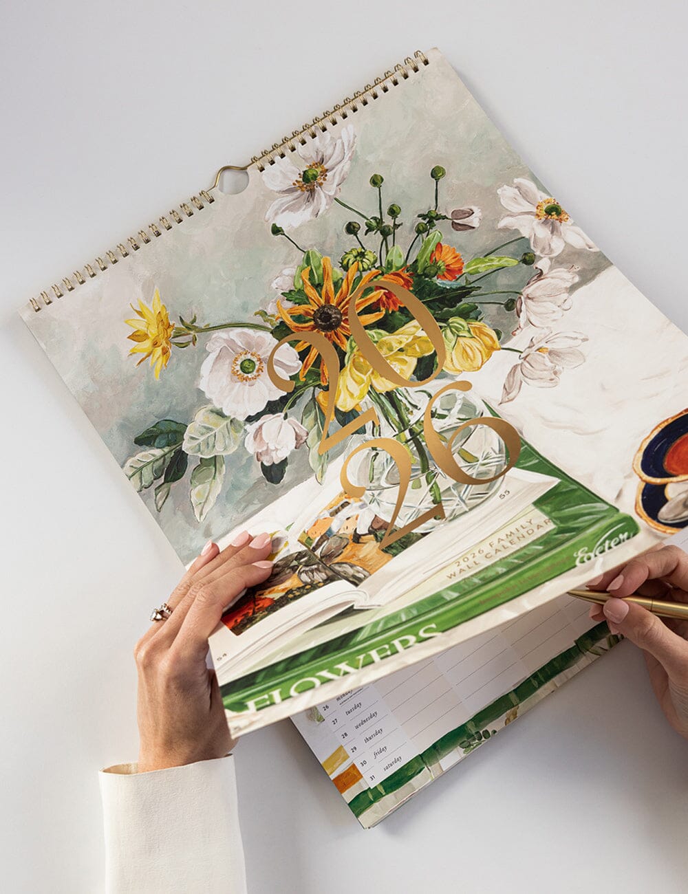 2026 Family Wall Calendar Calendars Bespoke Letterpress 