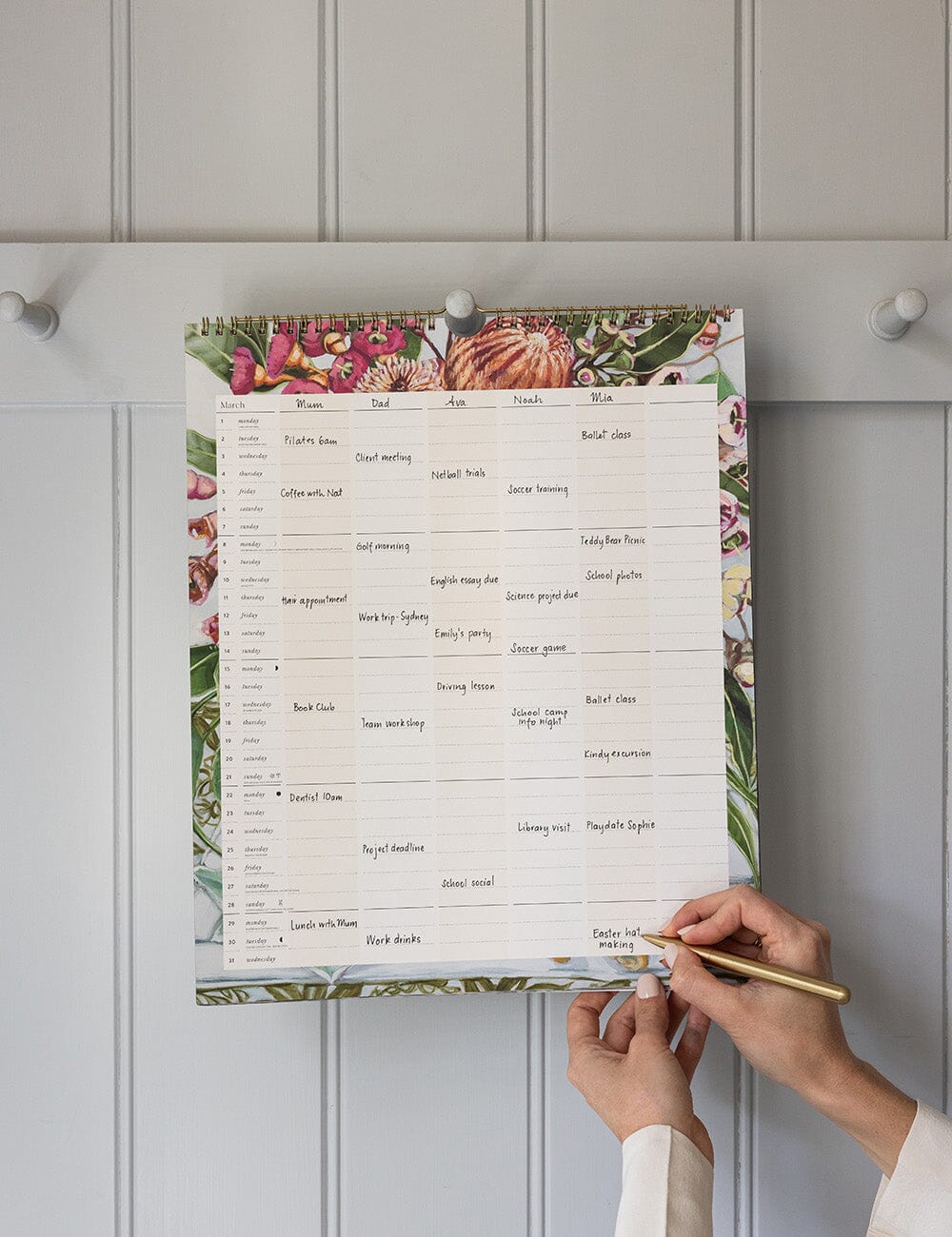 2027 Family Wall Calendar