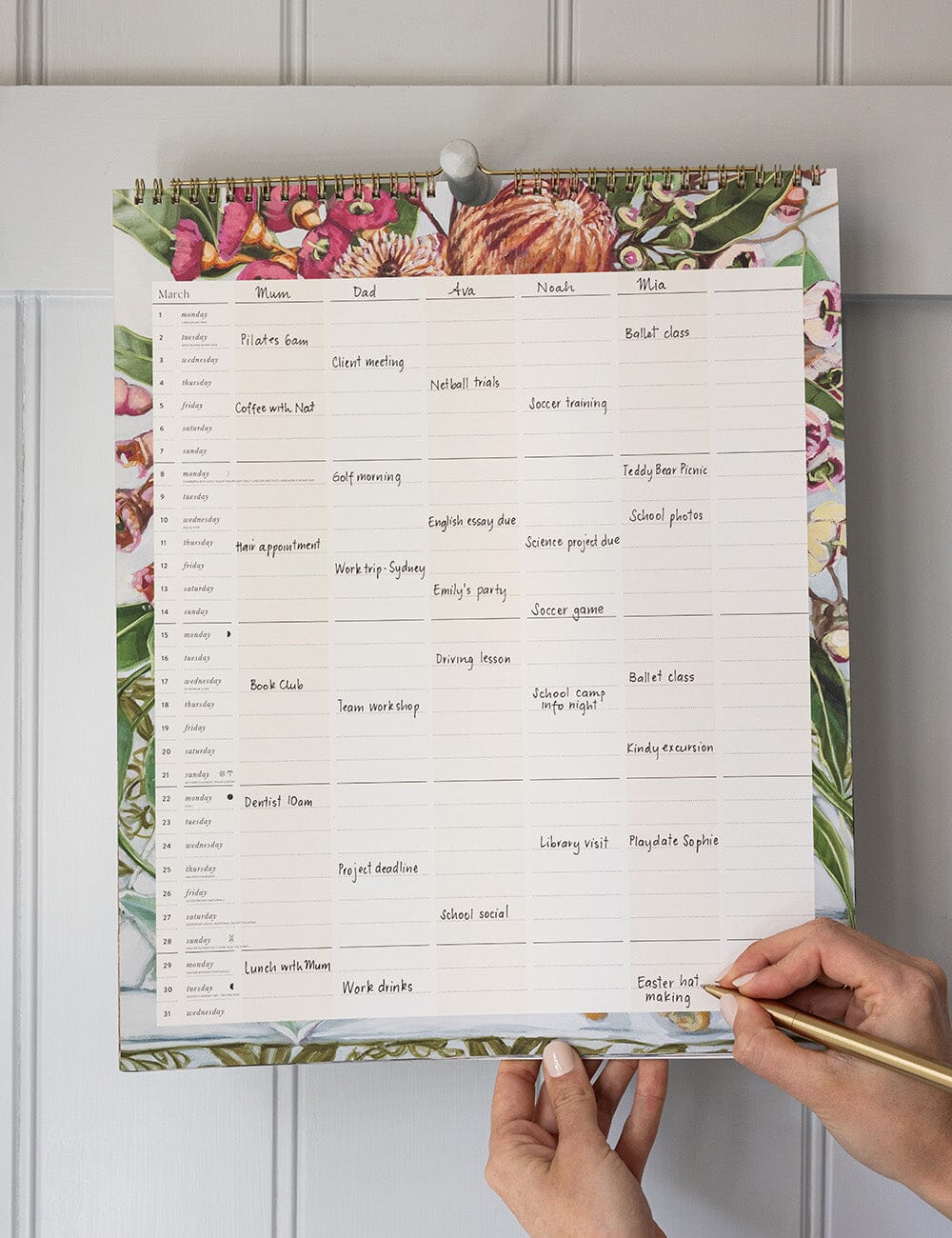 2027 Family Wall Calendar