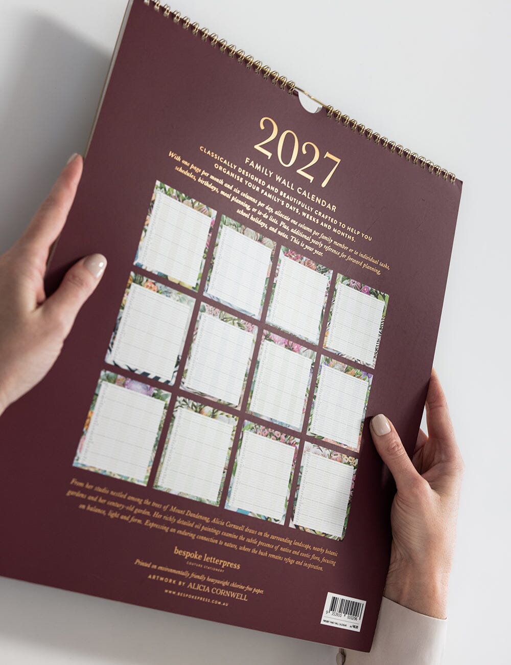 2027 Family Wall Calendar