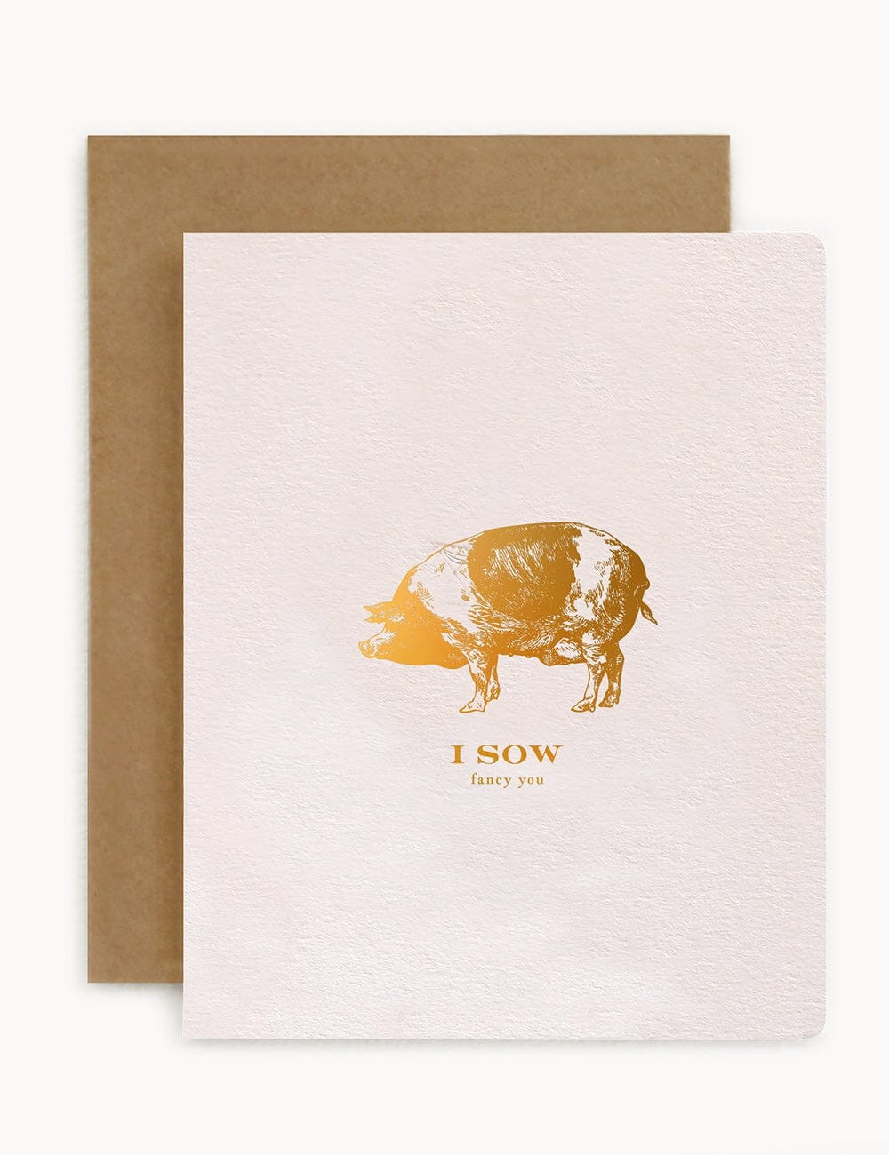 I Sow Fancy You Greeting Card Greeting Cards Bespoke Letterpress 