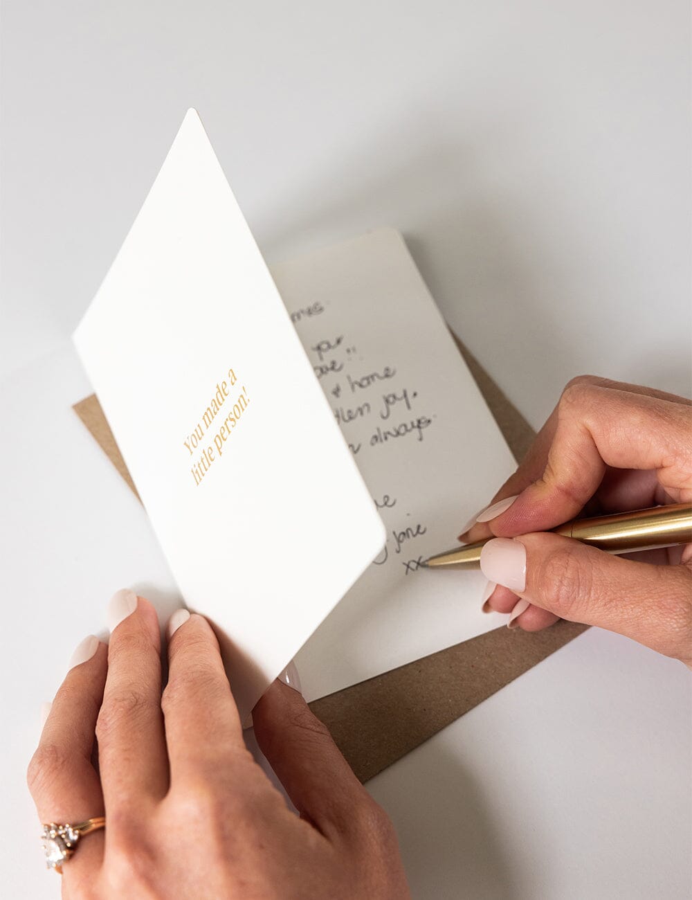 You made a little person! Greeting Card