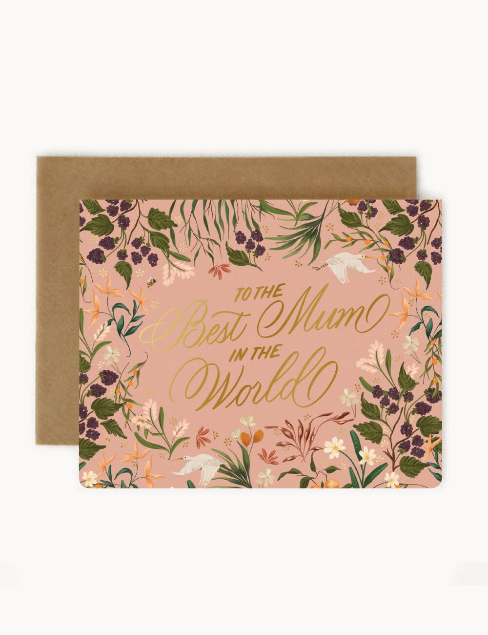 To The Best Mum In The World Greeting Card