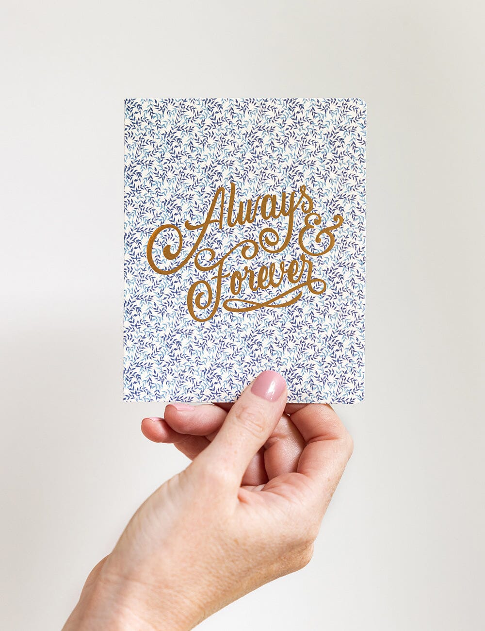 Always and Forever - Bluebloom Ivy Greeting Cards Bespoke Letterpress 