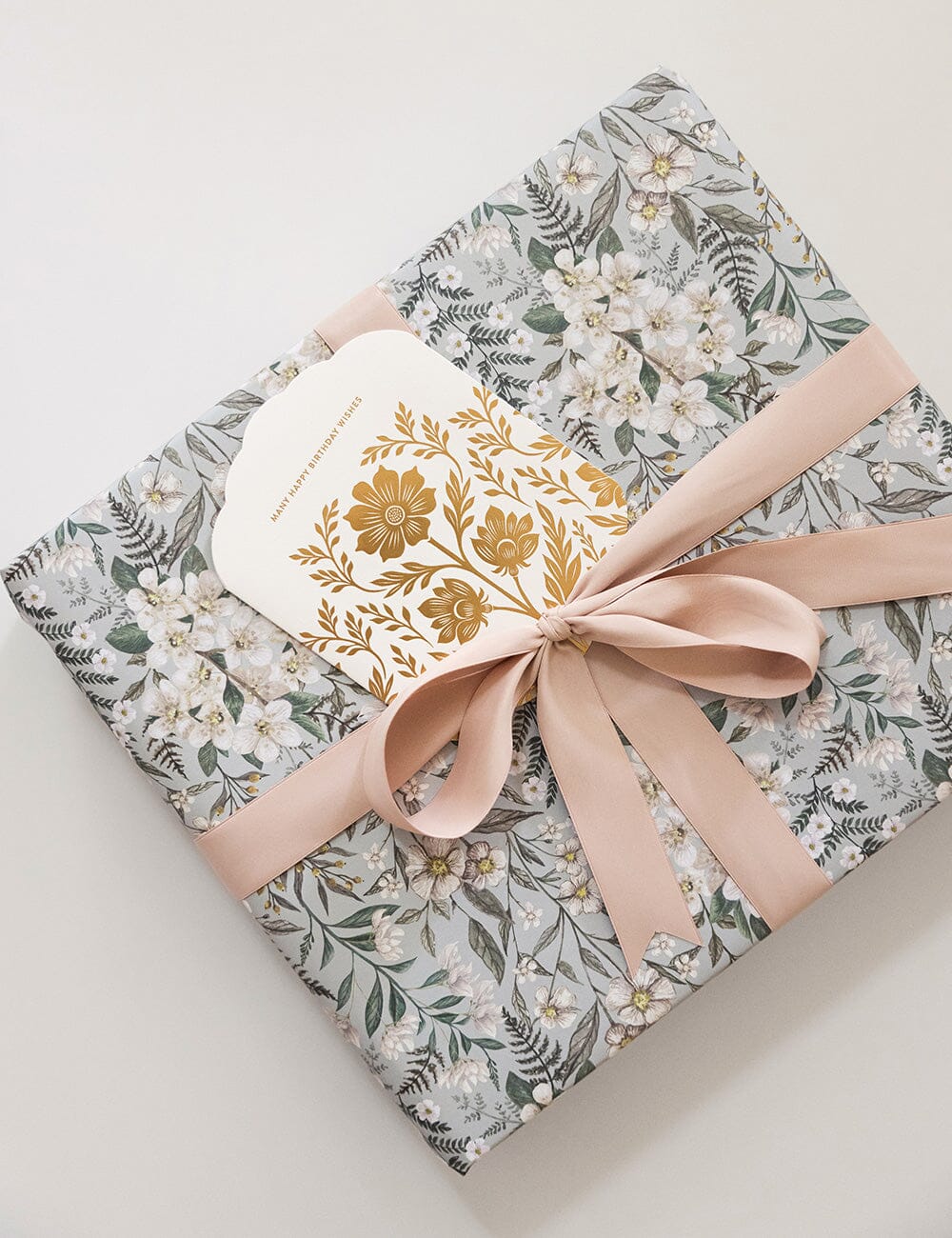 Many Happy Birthday Wishes Scallop Card