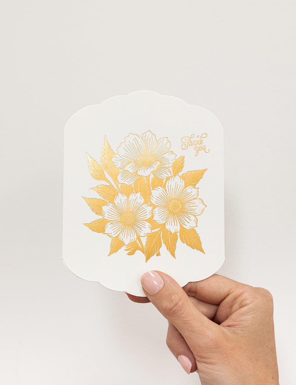 Thank you Scallop Card