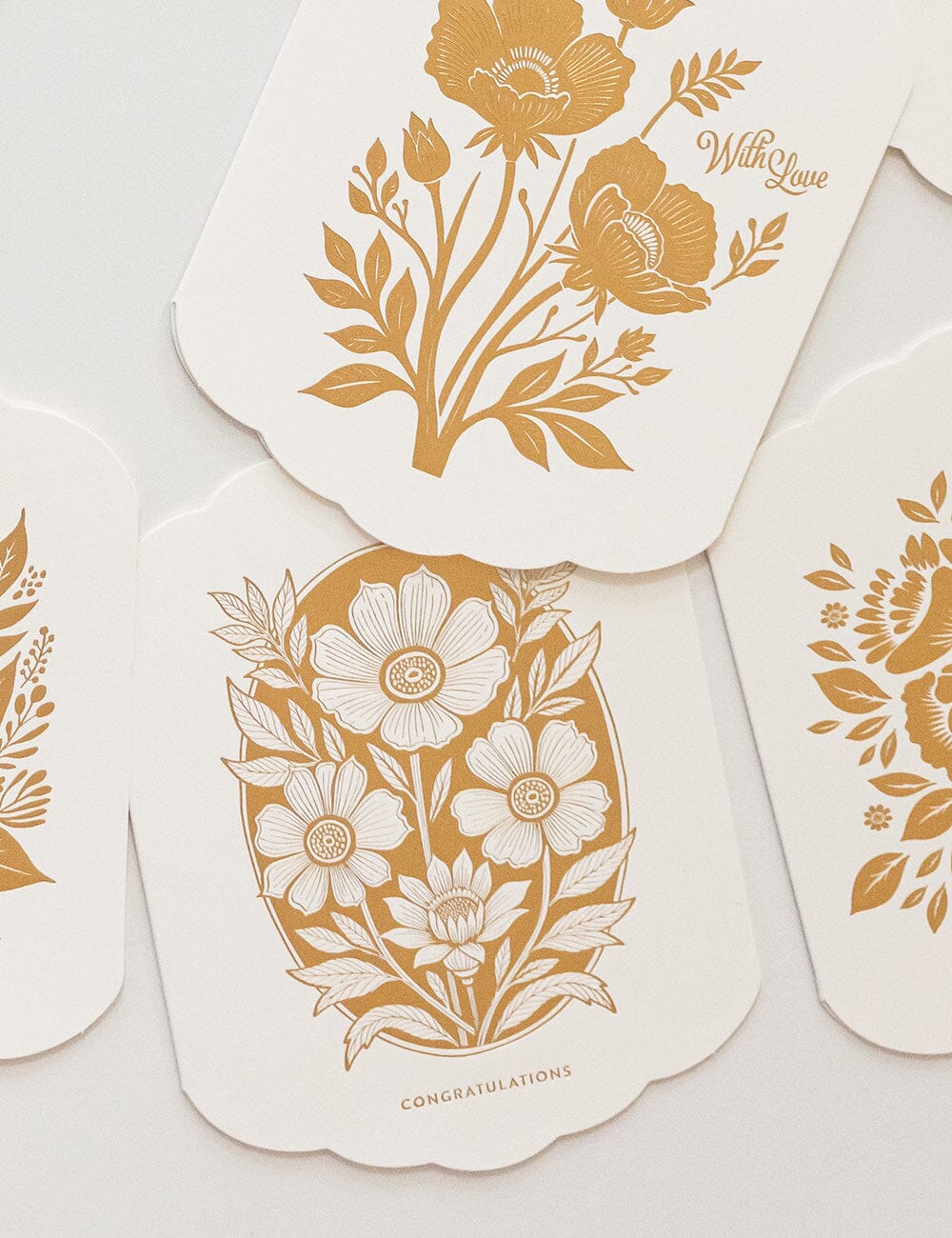 Congratulations Scallop Card