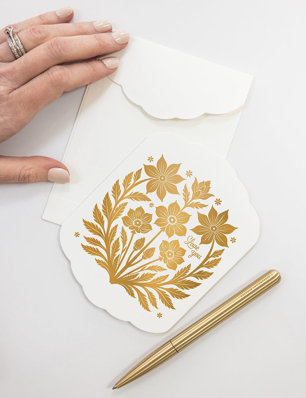 Love you Scallop Card